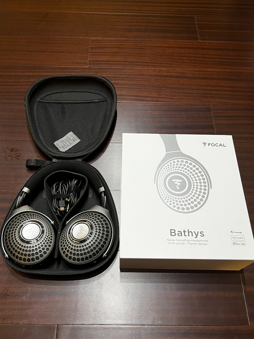 履き心地◎ FOCAL BATHYS アクティブノイズキャンセリングヘッドホン