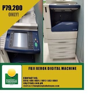 FUJI XEROX DIGITAL MACHINE (Category: Printers, Scanners & Copiers) located in Taguig. Submitted by _shywc (Listing ID 1233233834, Image 1). Description: FUJI XEROX DIGITAL MACHINE.