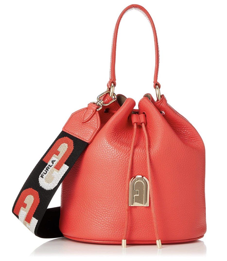 Furla red crossbody bag hot sale
