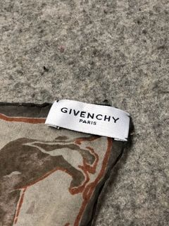 GIVENCHY PARIS 100% Silk Neckerchief Handkerchief Scarf