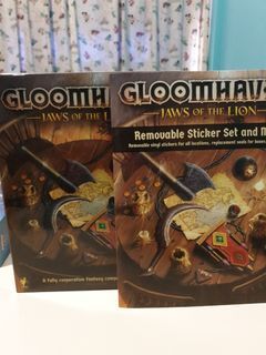 Gloomhaven JotL + Removable Sticker Map Set Board Game