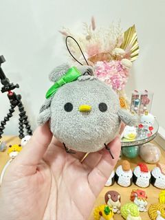 Grey Birdy Bird Plushie Toy
