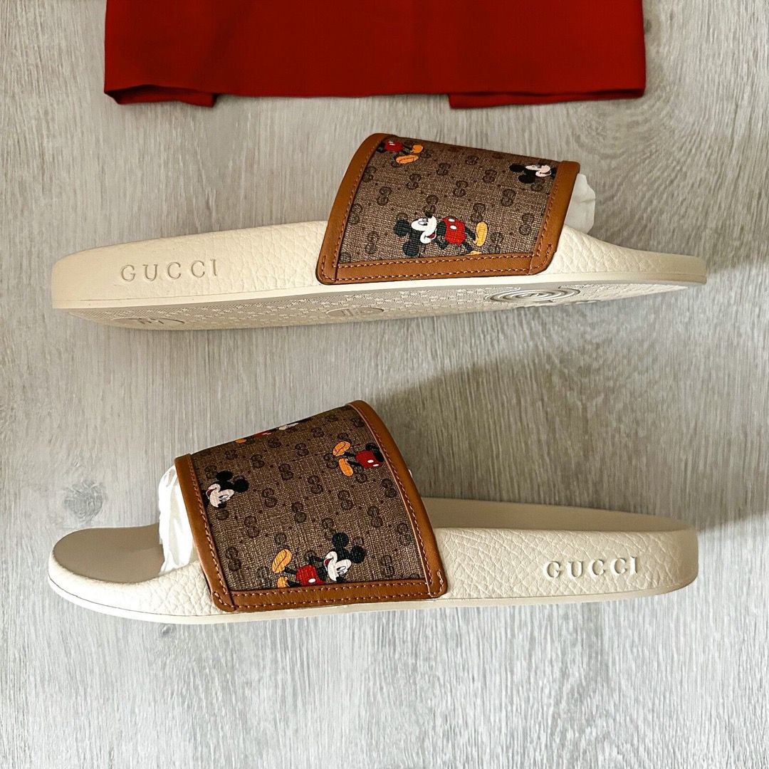 Gucci disney sliders hot sale