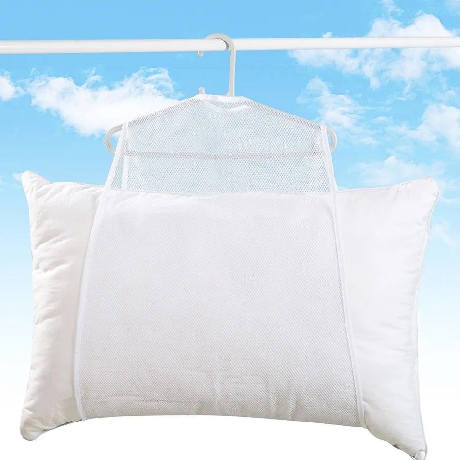 Hanging Pillow Drying Net Windproof Multi-function, Furniture & Home  Living, Home Improvement & Organisation, Hooks & Hangers on Carousell