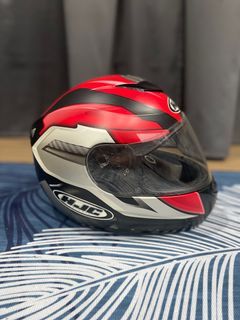 HJC Full Face Helmet (Red)