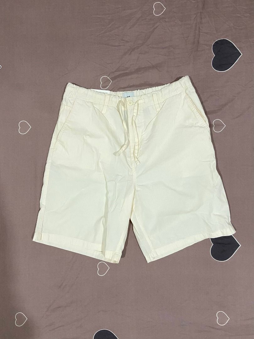 H M Relaxed Fit Knee Shorts Men s Fashion Bottoms Shorts on