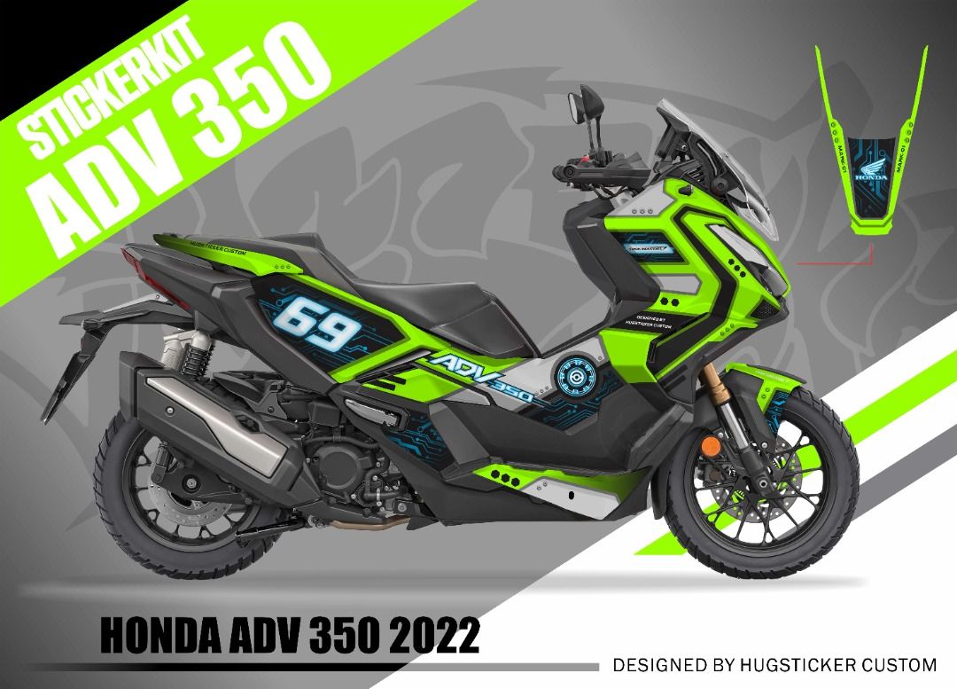 ADV 350 2022 HONDA graphic kit