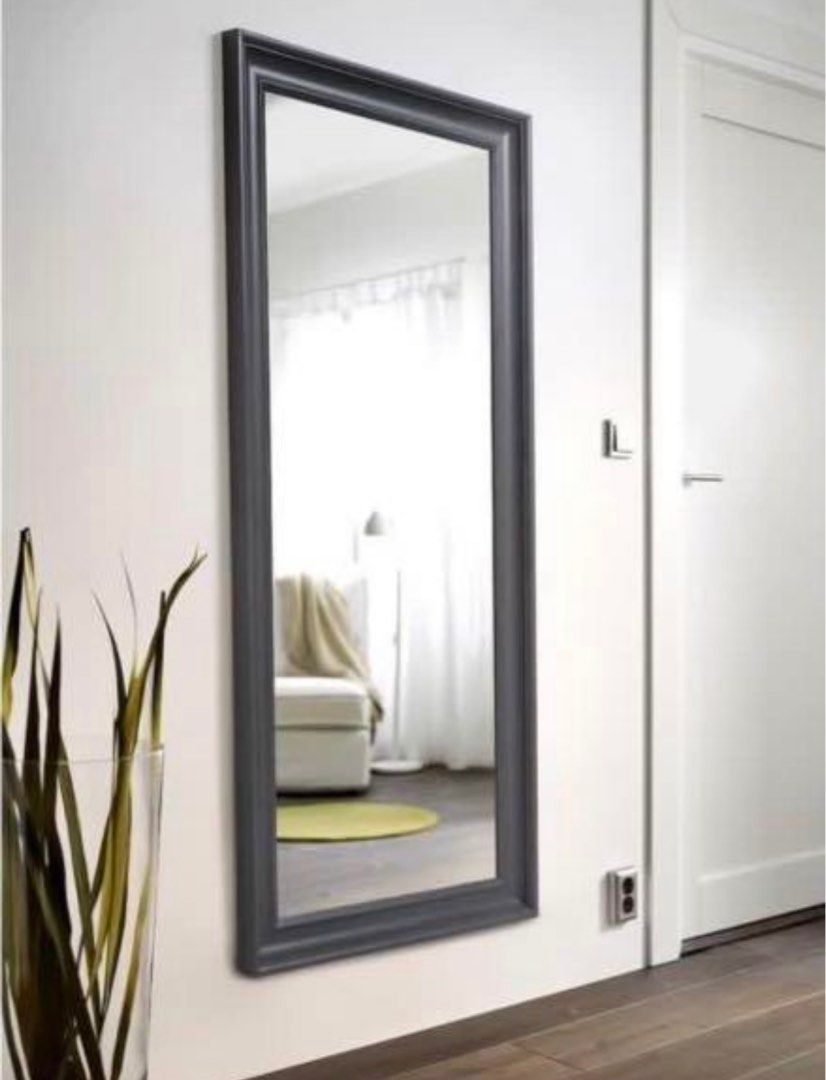 IKEA full length mirror, 傢俬＆家居, 家居裝飾, 鏡 Carousell