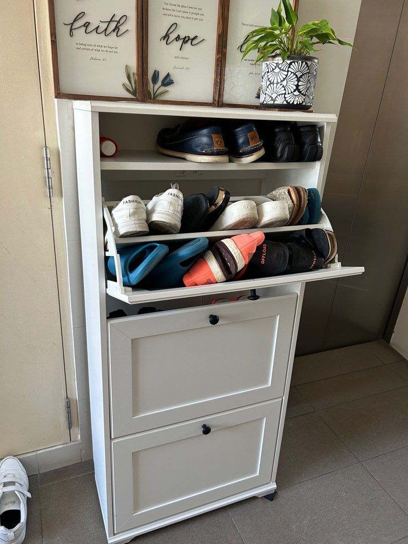 IKEA shoe rack, Furniture & Home Living, Furniture, Shelves,