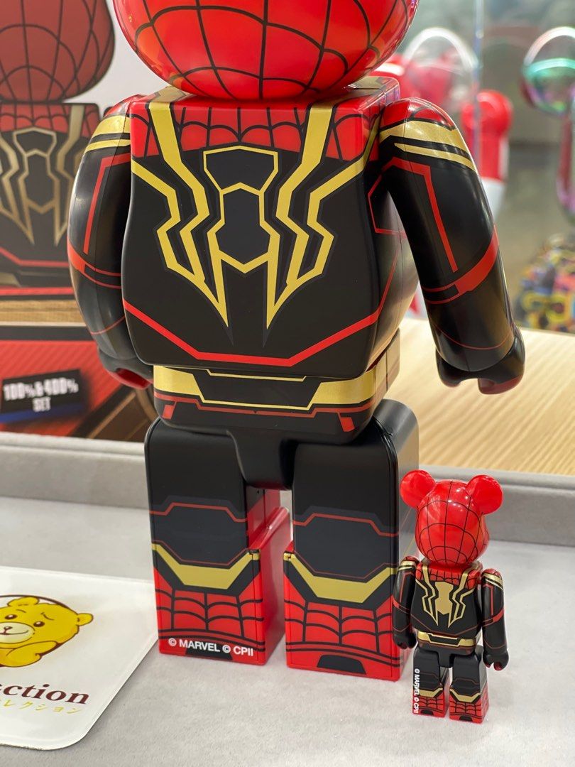Pre-Order] BE@RBRICK x Spider-Man Integrated Suit 100%+400%/1000 ...