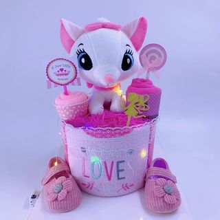 Instock! Marie cat Diaper Cake