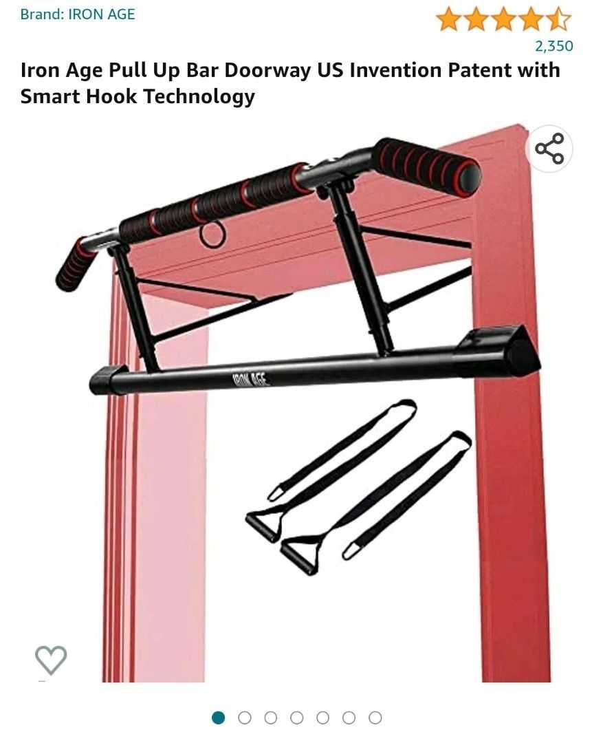 Pull up bar iron age clearance