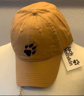 JACK WOLFSKIN全新老帽，可調節，大頭小頭都可以戴帽型好看