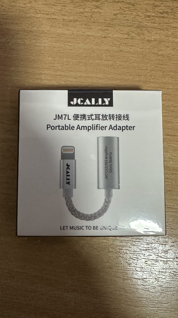 JCally JM7L Portable AMP Adaptor (Lightning to 3.5), Audio, Soundbars