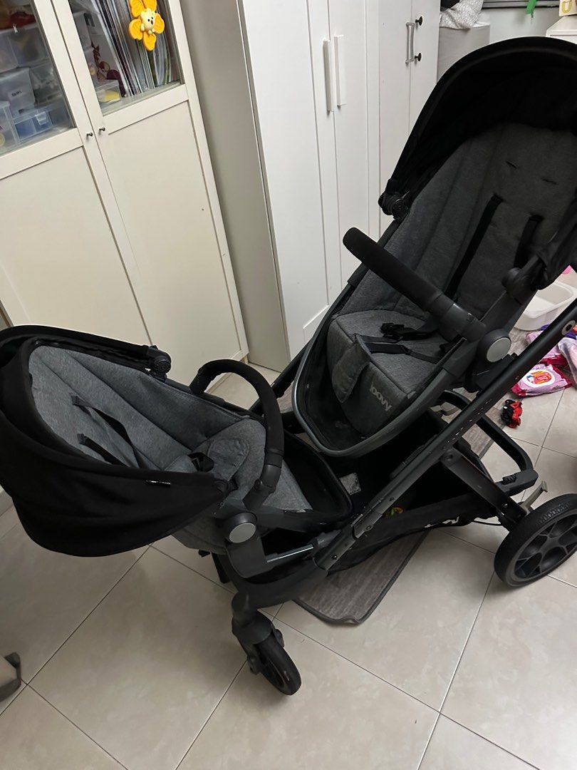 Joovy double stroller, Babies & Kids, Going Out, Strollers on Carousell