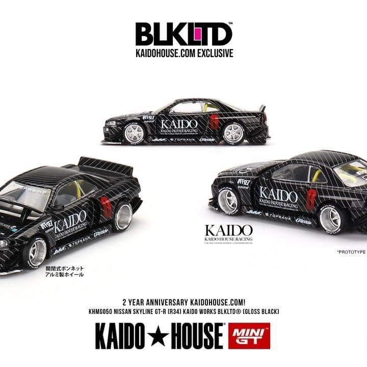 全新未開封Kaido house BLKLTD Street 全球限量200台包扣針, 興趣及 