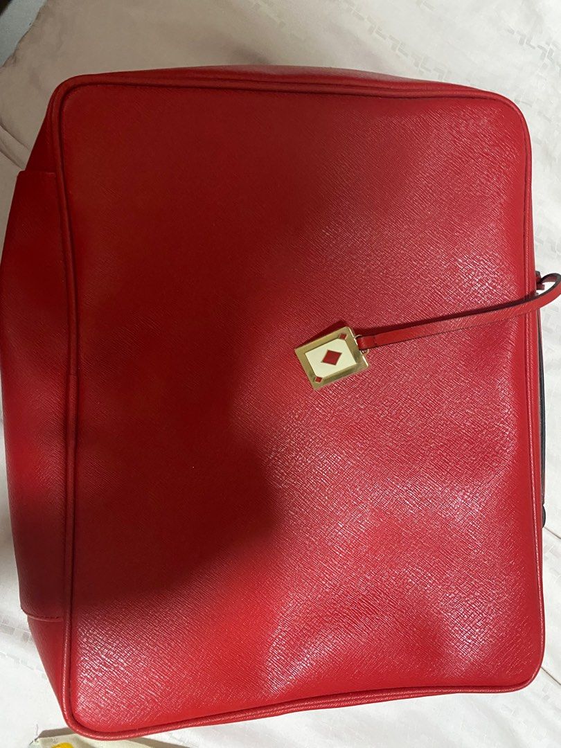 Red kate clearance spade clutch