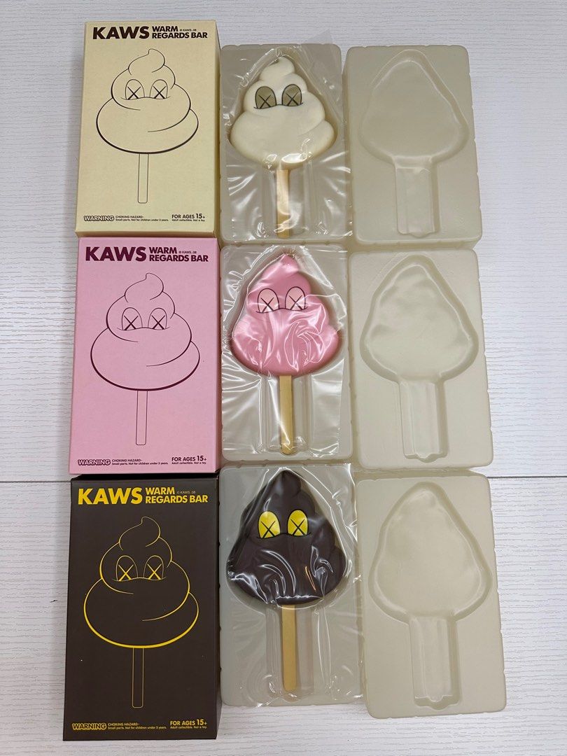 KAWS WARM REGARDS BAR フィギュア 全3種類 KAWS REGARDS WARM 全3種類 