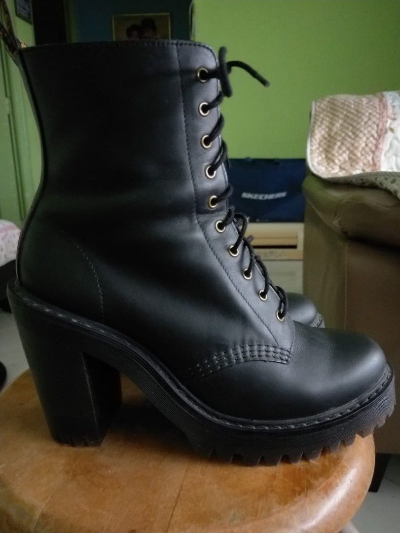 Kendra women's shop leather heeled boots