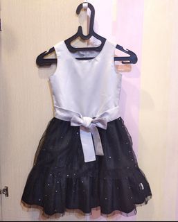 (KIDS) dress anak hitam abu-abu OshKosh Size LD 33 cm #CITT291 #lovecitta