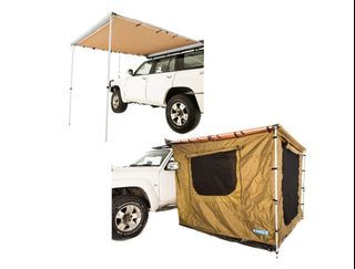 Kings awning with room