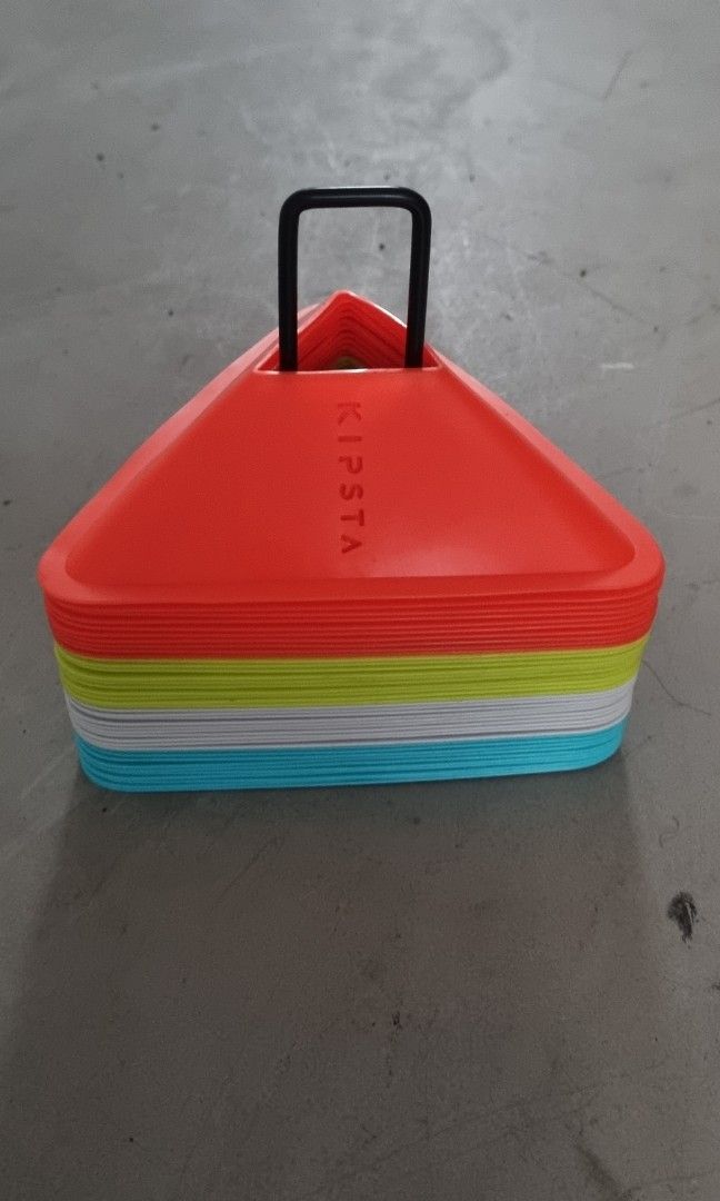 Kipsta Football Cones (2 sets available), Sports Equipment, Sports