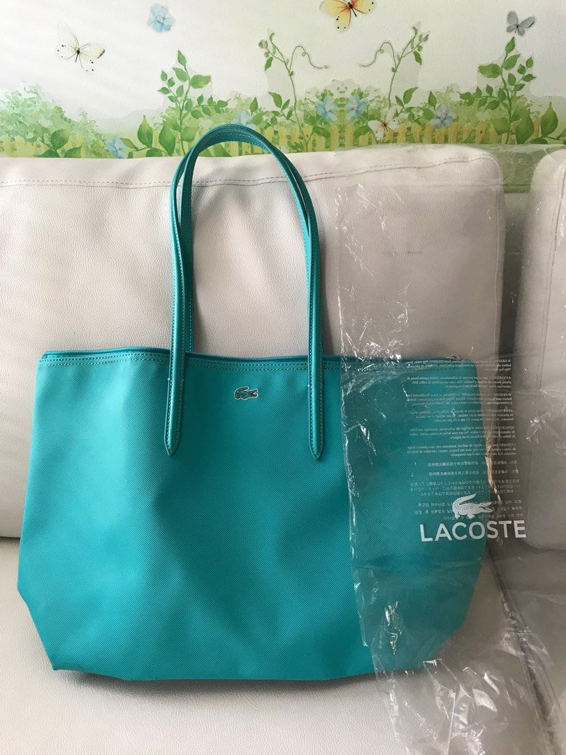 Lacoste Tote, Fesyen Wanita, Tas & Dompet di Carousell