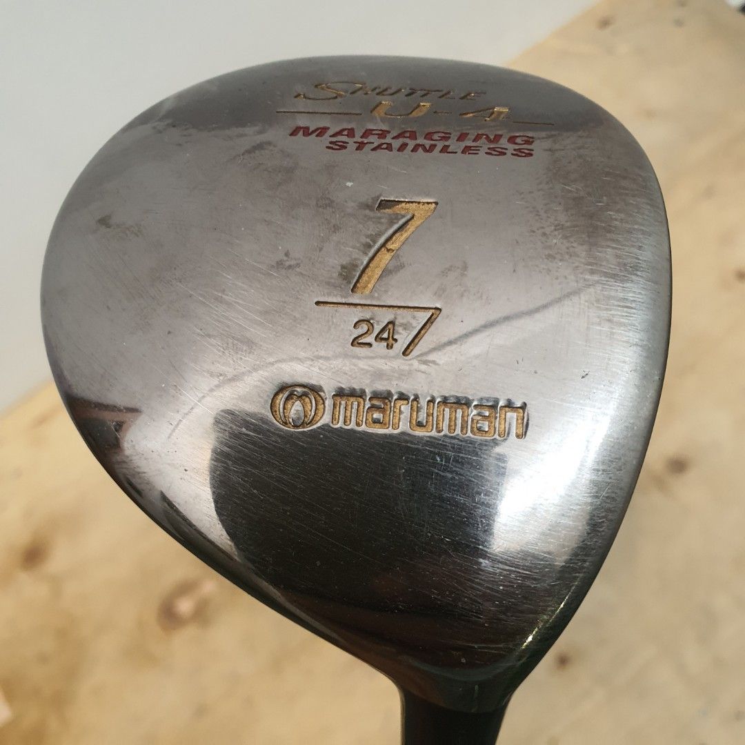 Ladies Maruman Shuttle U4 Maraging 24° 7 Wood Ladies Graphite Shaft Maruman Grip Ladies Maruman Shuttle U4 Maraging 24° 7 Wood Ladies Graphite Shaft Maruman Grip
