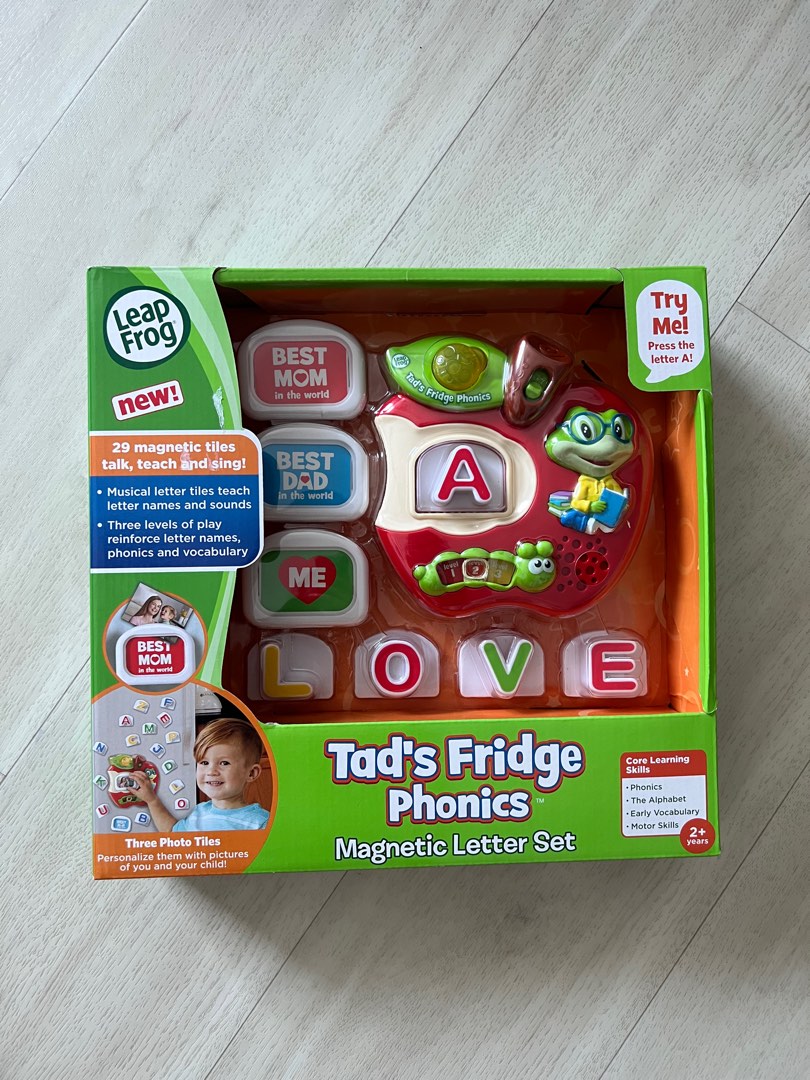 Leapfrog tad's fridge phonics on sale magnetic letter set toy