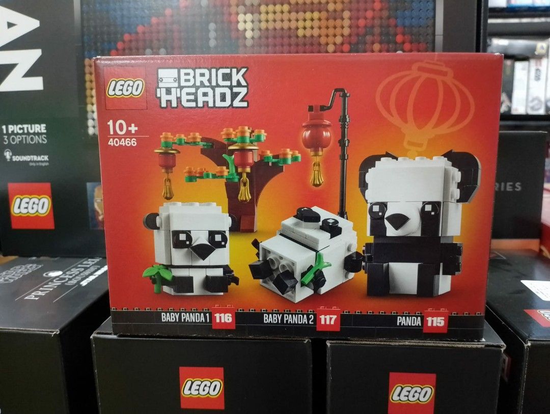 Chinese New Year Pandas 40466, BrickHeadz