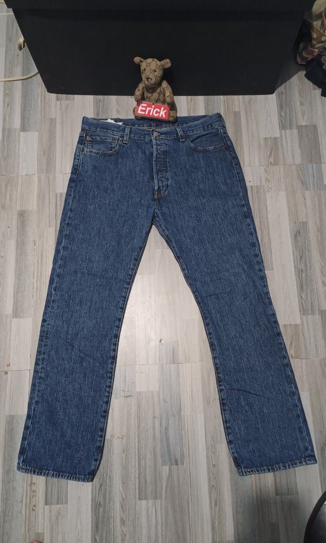 Levis 501 Big E Buttonfly, Men'S Fashion, Bottoms, Jeans On Carousell