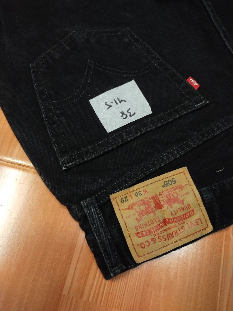 Levis 505 W36 L29, Men's Fashion, Bottoms, Jeans on Carousell