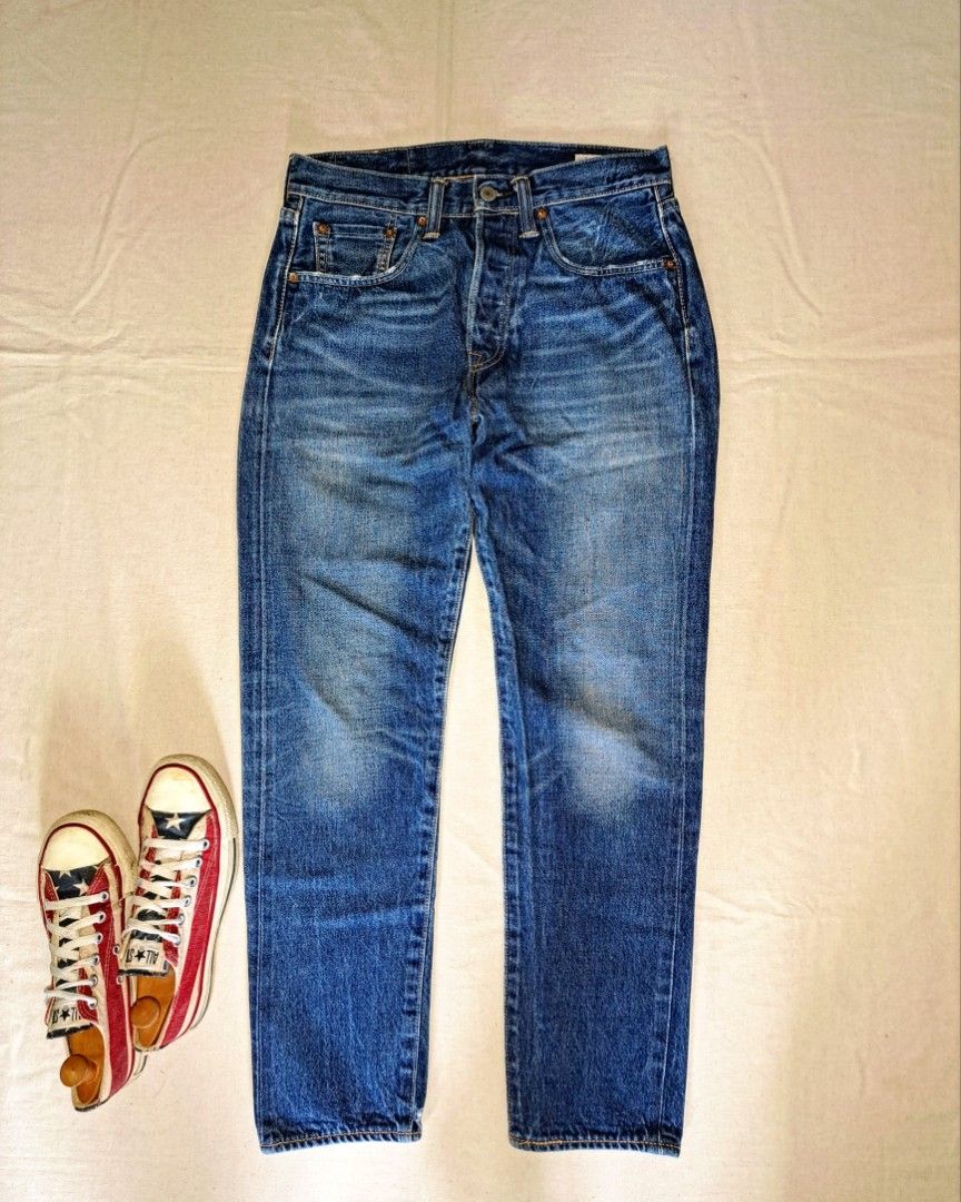 Levi's 501 ct white oak cone denim shop
