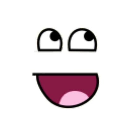 Rainbow Epic Smiley Face , Roblox - Rainbow Epic Face Png