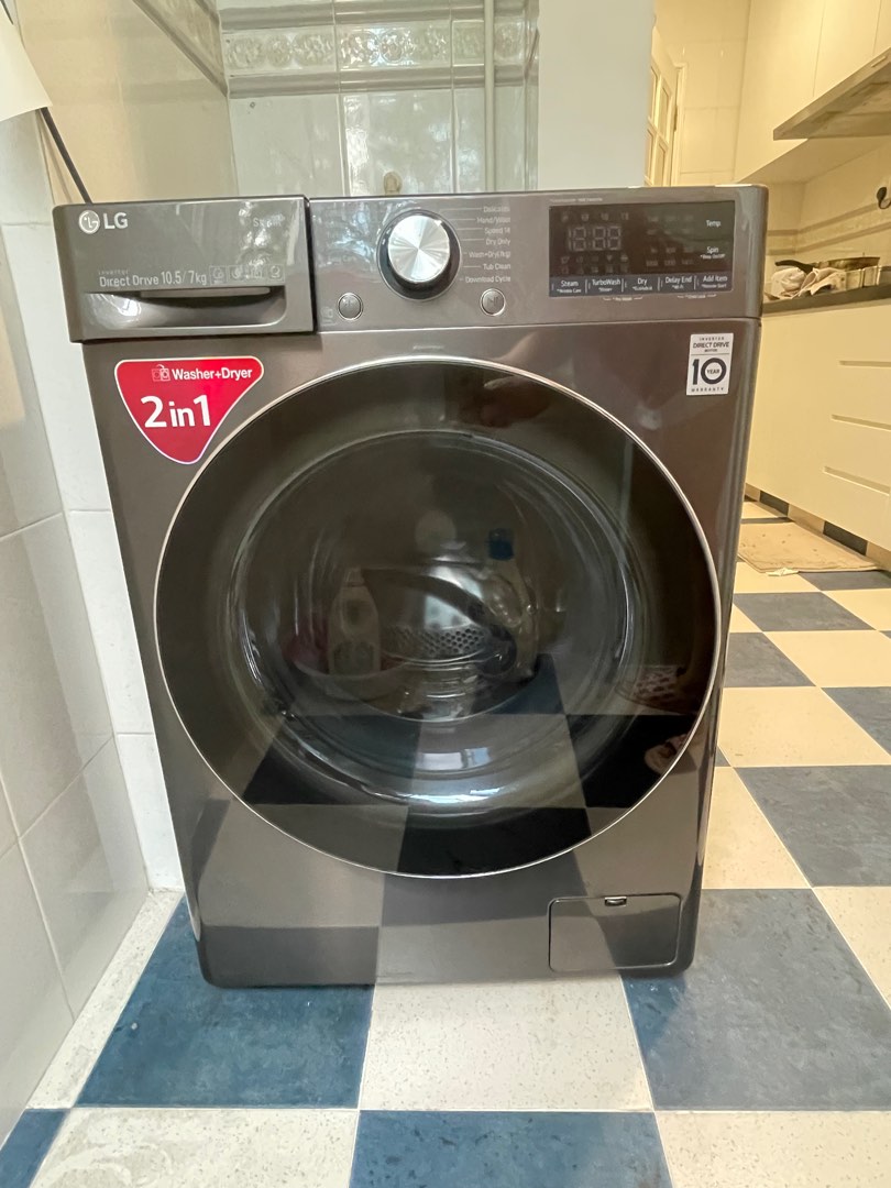 LG Washing Machine with dryers, TV & Home Appliances, Washing Machines