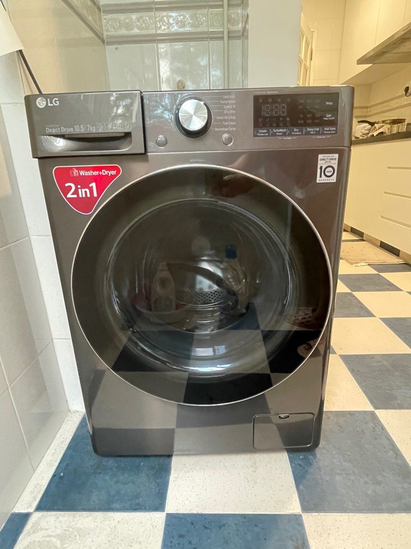 LG Washing Machine with dryers, TV & Home Appliances, Washing Machines