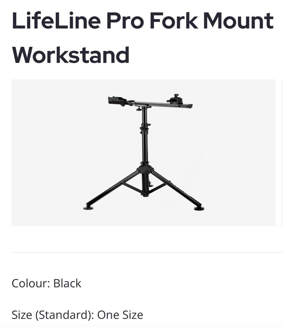 lifeline pro fork mount workstand review