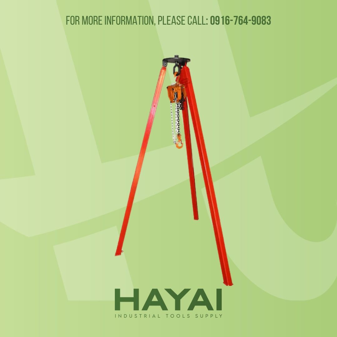Lifting Tripod with Chain Block on Carousell