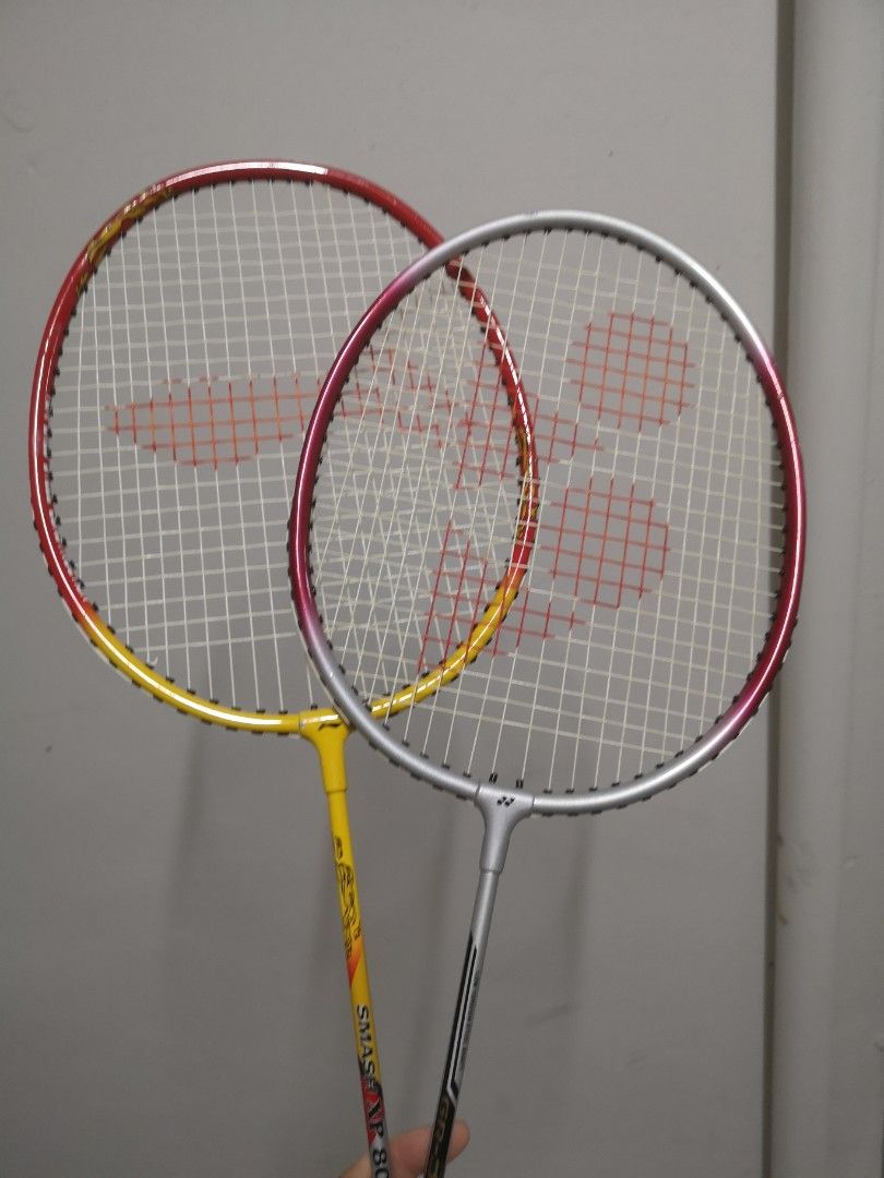 2 racquets Lining smash XP 807 and Yonex GR 301, Sports Equipment, Sports and Games, Racket and Ball Sports on Carousell