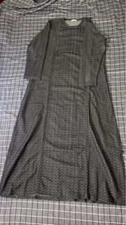 Long dress terry