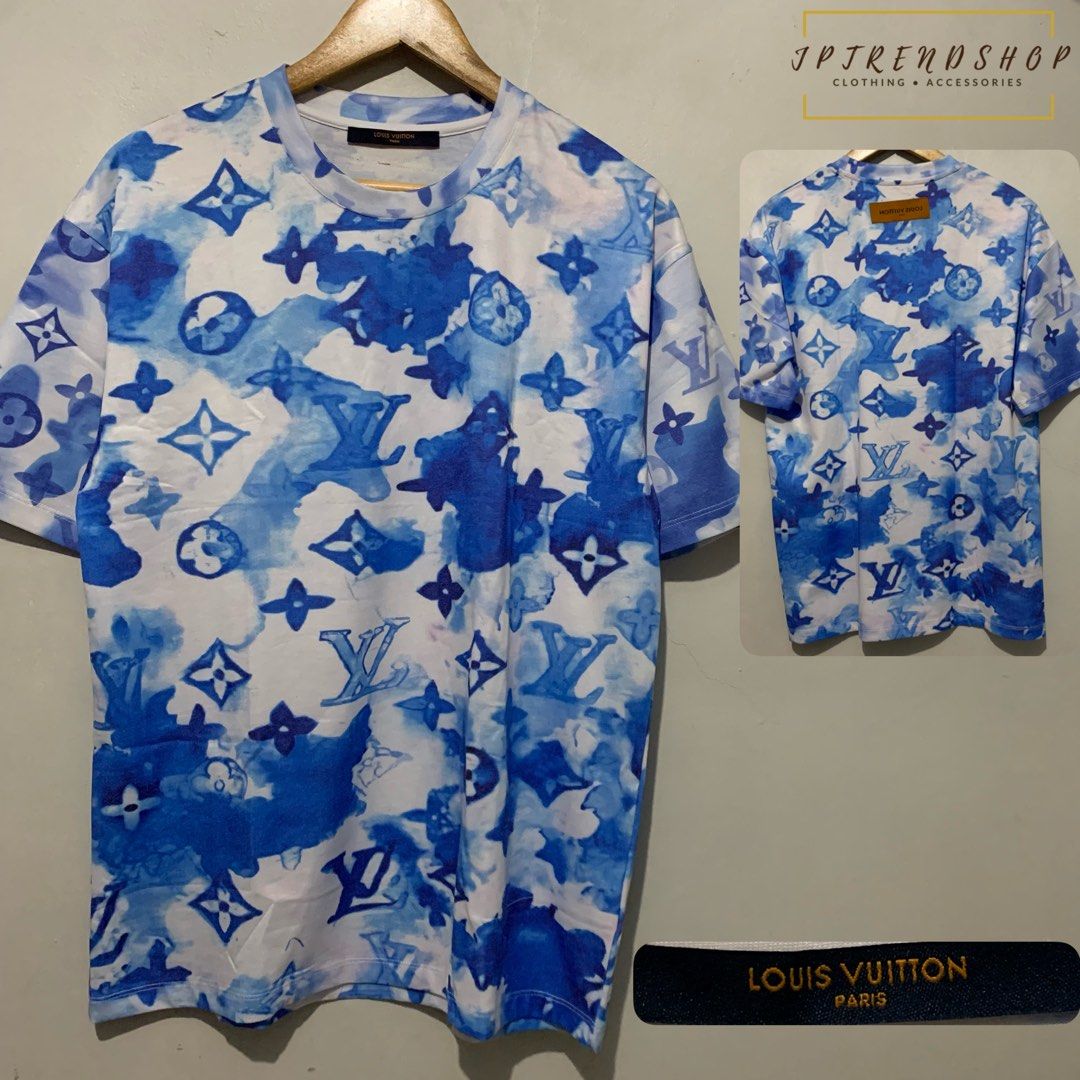 Watercolor monogram polo shirt LV, Men's Fashion, Tops & Sets, Tshirts & Polo  Shirts on Carousell