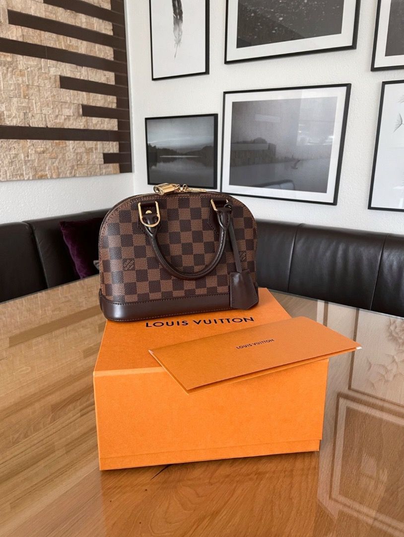 PRE-ORDER ] Preloved Louis Vuitton Alma BB Thick Strap, Luxury, Bags &  Wallets on Carousell