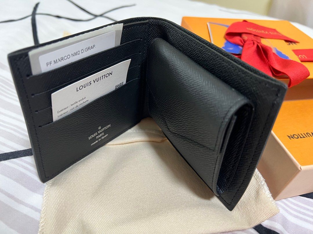 BNIB LV Louis Vuitton Mens Marco EPI Leather wallet, Men's Fashion, Watches  & Accessories, Wallets & Card Holders on Carousell