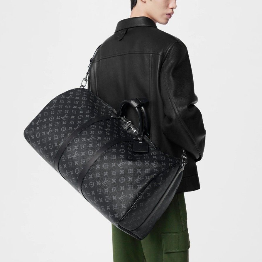 Louis Vuitton Keepall Bandoulière 50, Men's Fashion, Bags, Sling