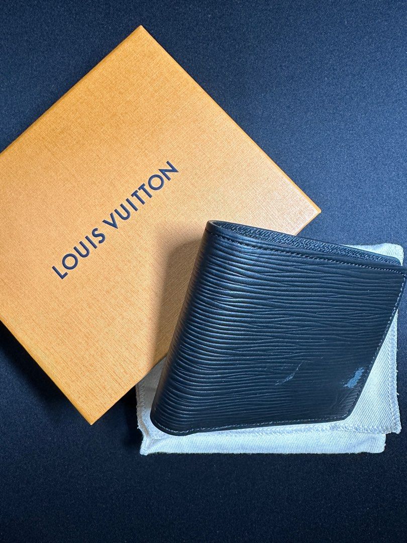 Louis Vuitton, Bags, Louis Vuitton Mens Bifold Wallet Yellow Epi Leather