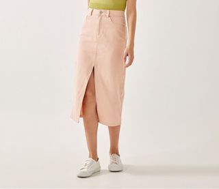 Love Bonito Denim Skirt (Pink)