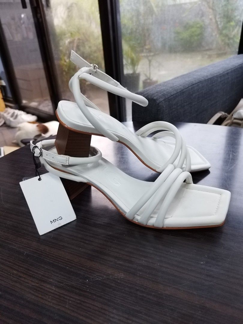 Mango hotsell white sandals