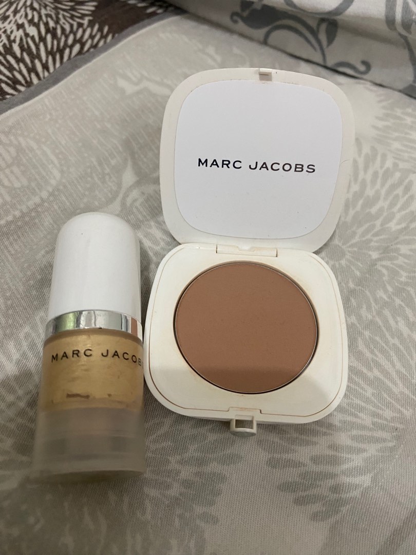 Marc Jacobs bronzer and highlighter set, Beauty & Personal Care, Face, Makeup on Carousell
