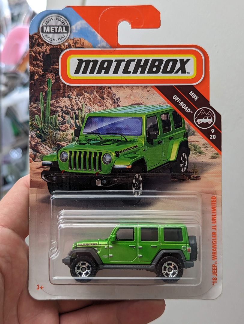 Matchbox 18 jeep shop wrangler jl unlimited