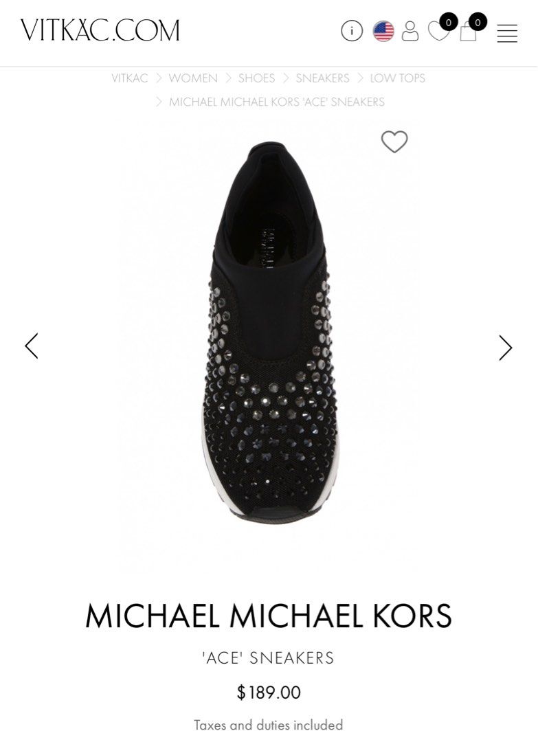 Michael kors online ace sneakers